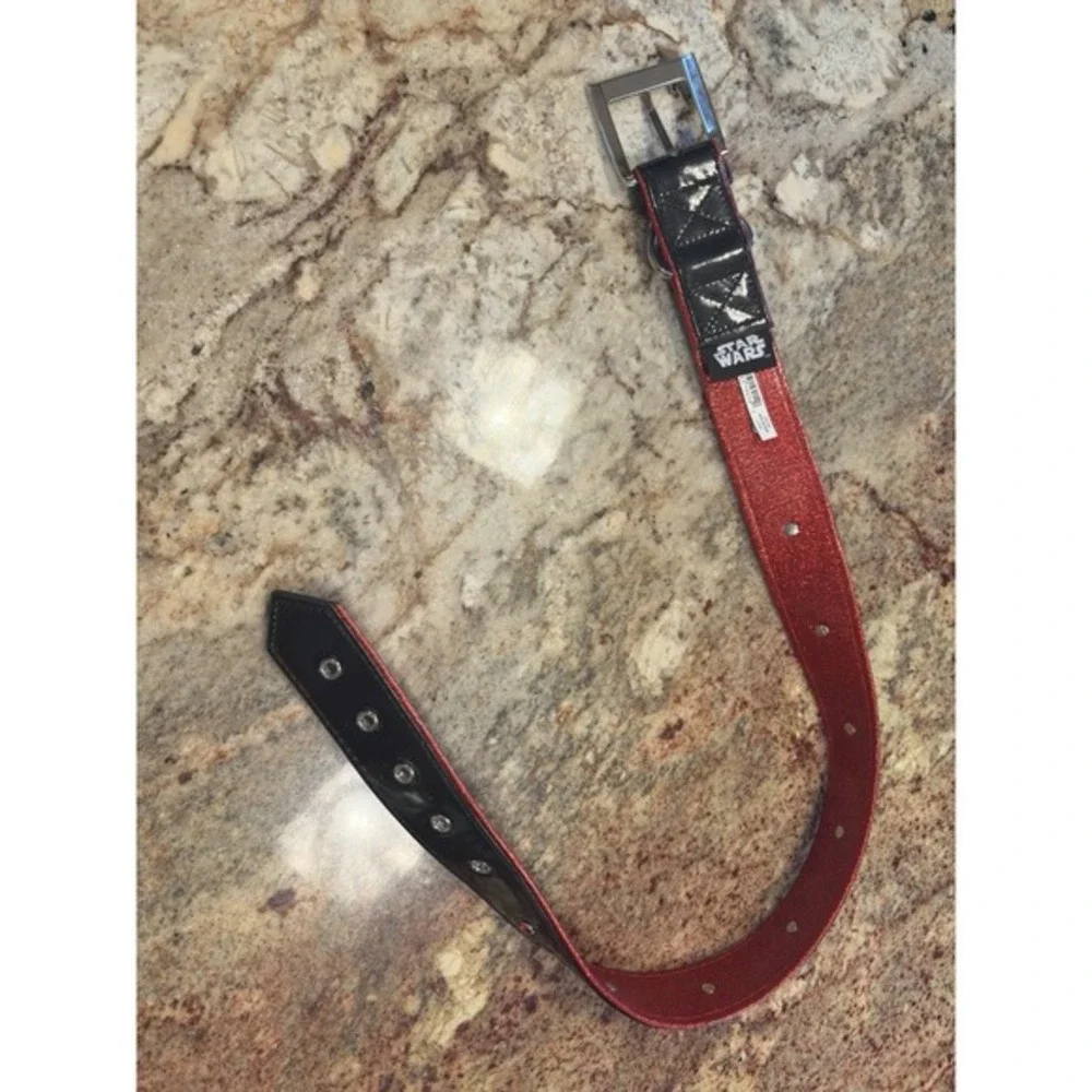 Star Wars Storm Trooper Belt - Black - Kids s/m youth small‎ medium StarWars TM
